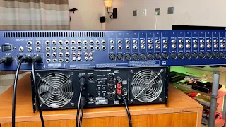 How to connect a Mixing Console to a Power Amplifier