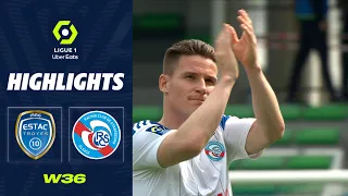 ESTAC TROYES - RC STRASBOURG ALSACE (1 - 1) - Highlights - (ESTAC - RCSA) / 2022-2023