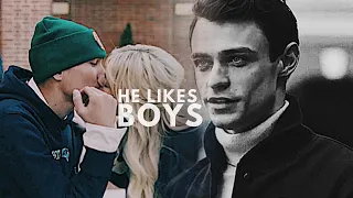 Audrey & Aki | He Likes Boys (+Max) (gossip girl reboot)