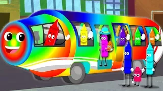 Wheels On The Bus | Nursery Rhymes | Kids Song | Children Rhymes