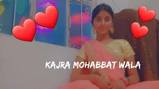 kajra Mohabbat wala| sitting dance | sisters siblings choreography | shashaa Tirupati |samridhi