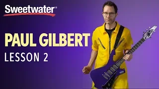 Paul Gilbert Guitar Lesson 2: Ode to Two Pats (Travers & Thrall)
