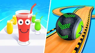 Going Balls | Juice Run - All Level Gameplay Android,iOS - NEW APK GAMES UPDATE