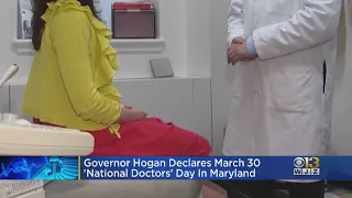 Gov. Larry Hogan Declares March 30 'National Doctors' Day In Maryland