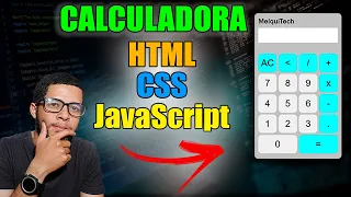 Como criar uma Calculadora simples com HTML, CSS e JavaScript.