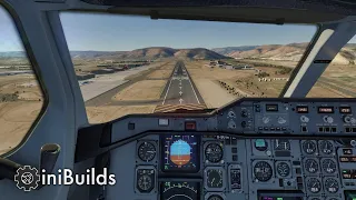 iniBuilds Airbus A300 | Spokane – Eagle County | LDA Approach | X-Plane 11