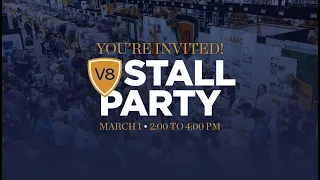 V8 Ranch 2023 Stall Party Invitation