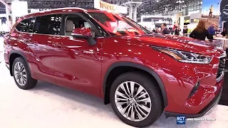 2020 Toyota Highlander Platinum - Exterior  Interior Walkaround - Debut 2019 New York Auto Show