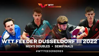 Kilian Ort/Cedric Meissner vs Deni Kozul/Ricardo Walther | MD-SF | WTT Feeder Düsseldorf III 2022