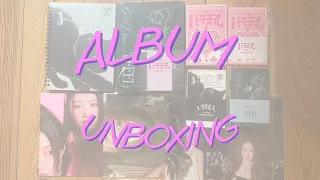 Unboxing (G)I-DLE 6th Mini Album - I FEEL | Распаковка альбома