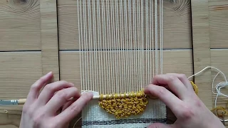 Loops (pile weave): Weaving for beginners part 5