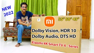 Xiaomi Smart TV X Series 4K HDR🔥Unboxing in Telugu...