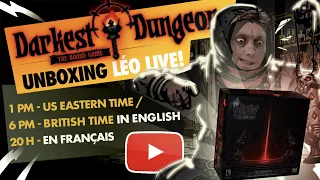 Darkest Dungeon unboxing LIVE! Plus Q&A June 22nd