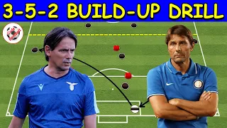 3-5-2 build-up exercise!