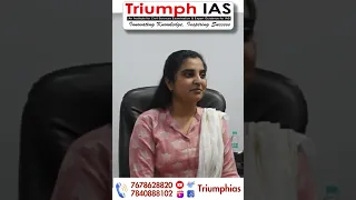 Swati Sharma IAS, Rank 15 Mentorship by Vikash Ranjan Sir @TriumphIAS  #ias #upsc #ips #sociology