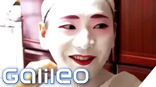 Dieser Mann ist die einzige männliche Geisha in Japan! | Galileo | ProSieben