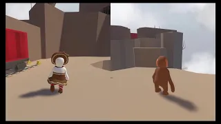 [PS4 PRO] Human Fall Flat | Local co-op 1