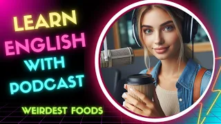 😋 Weirdest Foods | English Learning Podcast 🚀 Best Podcast | Listen and Practice🌟