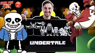 Продолжение обзора игры #Undertale! Какой путь выберет Папа Роб? Часть 2 13+