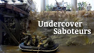 “Undercover Saboteurs”, 1:35 Military Scale Model Diorama