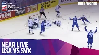 Matus Sukel opened the scoring for Slovakia | Near Live | 2019 IIHF Ice Hockey World Championship