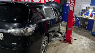 Замена масла в вариаторе Toyota Wish Aisin k311