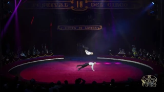 DUO FLASH (Ukraine, Acrobatic skills) - 18th Int. Circus Festival of Italy (2016)