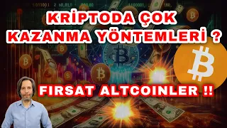 BU COINLERE DİKKAT !! ALTCOIN STRATEJİSİ..? UYARILAR