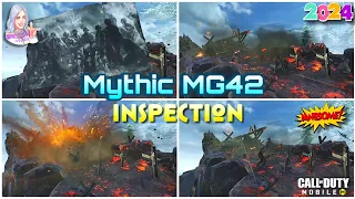 🤯So Finally Mythic Mg42 Full Upgraded Level 5 inspection | Mythic Mg42 Release Tomorrow | Codm S4🔥🥵