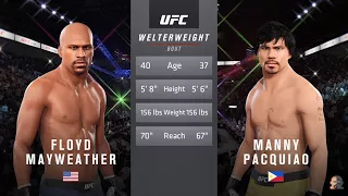 Floyd Mayweather Vs Manny Pacquiao | EA Sports UFC 3