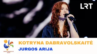 Kotryna Dabravolskaitė – „Jurgos arija“ | „Dainų dainelė 2024