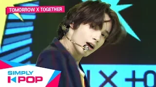 [Simply K-Pop] TOMORROW X TOGETHER(투모로우바이투게더) _ Run Away (9와 4분의 3 승강장에서 너를 기다려) _ Ep.387 _ 110819