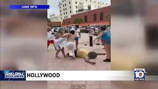 Authorities search for group that brutally beat man along Hollywood Broadwalk