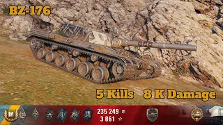 BZ-176 - 5 Kills, 8K Damage - World of Tanks