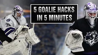 5 Goalie Hacks in 5 Minutes YOU NEED TO KNOW!