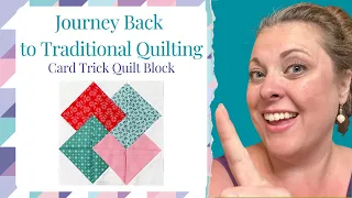 How to make the Card Trick Quilt Block