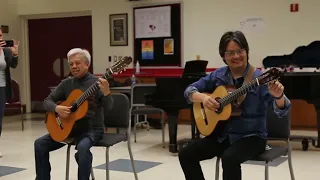 Michael Dadap and Florante Aguilar at University of South Carolina School of Music
