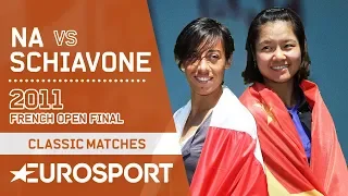 Li Na vs Francesca Schiavone Highlights | French Open 2011 Women's Final | Eurosport