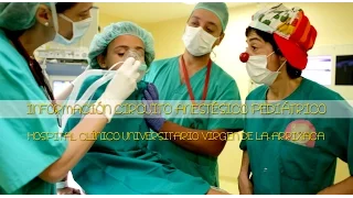 Anestesia Pediátrica Hospital Clínico Universitario Virgen de la Arrixaca