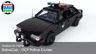 BlueBrixx Pro 106905 – RoboCop: OCP Police Cruiser – Totalumbau