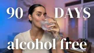 My Sober Journey: 90 Days Alcohol Free!