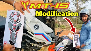 Yamaha MT-15 Modification | All Accessories For MT-15 V1 & MT-15 V2 | The Dark Mission