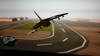 Gta san andreas askeri alandan kargo uçak  alıyoruz