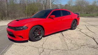 2021 Dodge Charger R/T Daytona Exterior Walkaround+Warm Start (No Talking)