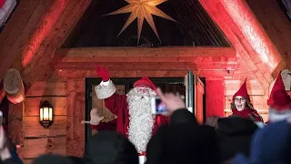 Christmas festivities in full swing at Santa Claus Village in Lapland