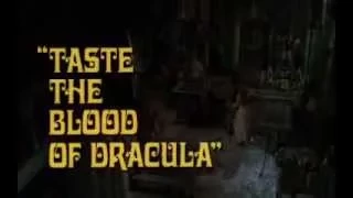 Taste the Blood of Dracula (1970) Tralier - Christopher Lee