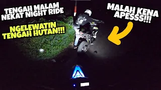 (PART 1) NIGHT RIDE NYOBAIN ANGKERNYA JALUR CANGAR TENGAH MALAM | #Motovlog #wr155r #supermoto