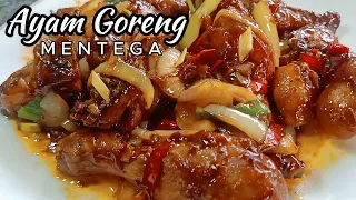 RESEP AYAM GORENG MENTEGA SIMPEL & ENAK || ANAK2 PASTI SUKA