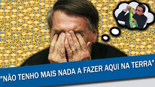 BOLSONARO DESABAFA E DIZ QUE VAI "PASSAR A FAIXA E SE RECOLHER" CASO PERCA AS ELEIÇÕES 2022