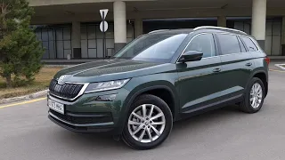 Краткий обзор и тест-драйв автомобиля Skoda Kodiaq Style 2021 для Узбекистана